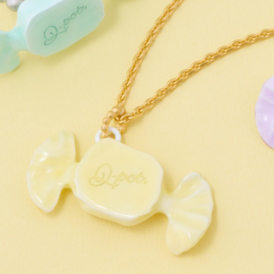 ミルキーキャンディー ネックレス イエロー