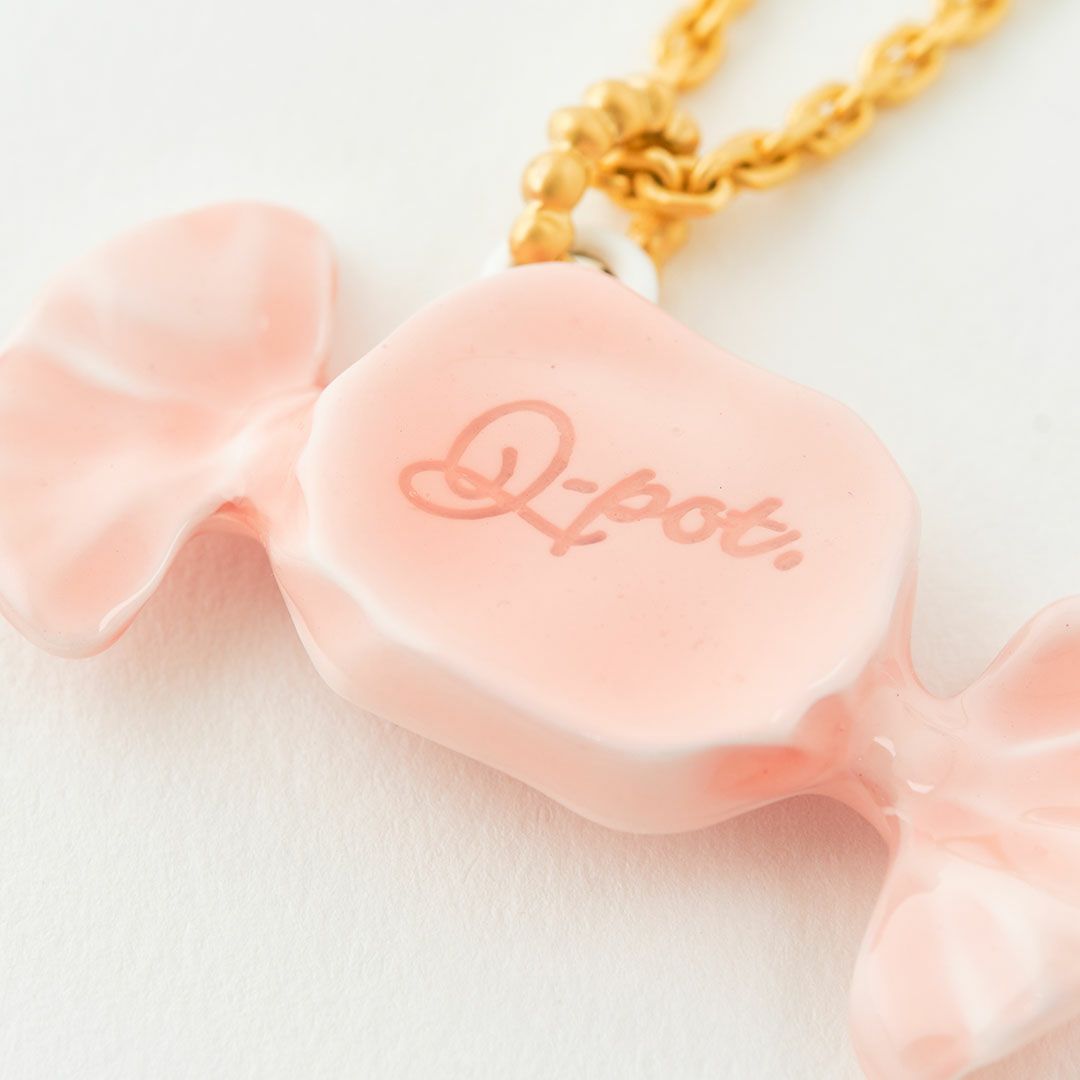 ミルキーキャンディー ネックレス オレンジ