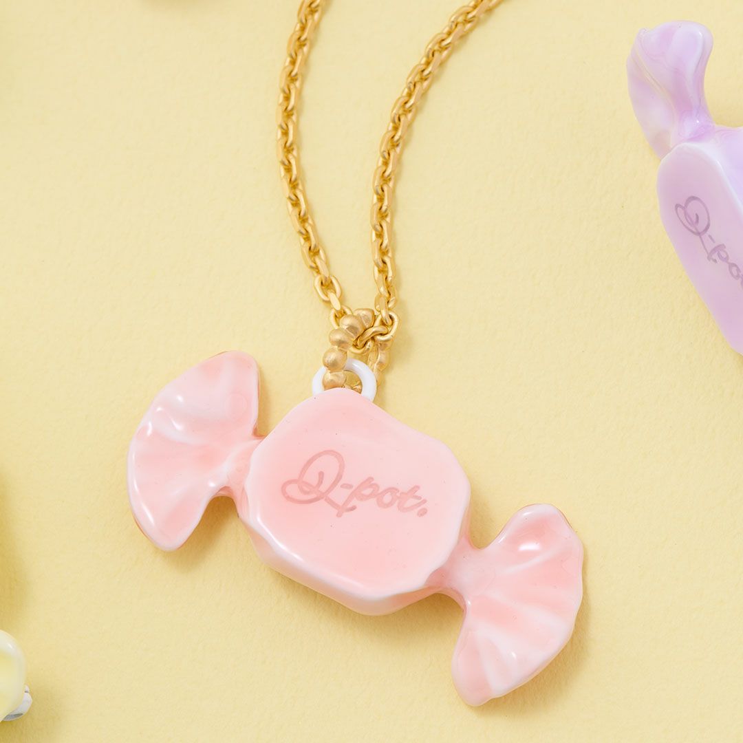 ミルキーキャンディー ネックレス オレンジ