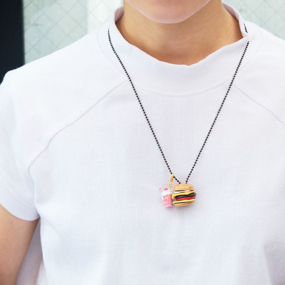 ハンバーガー バンズ チャーム 全粒粉