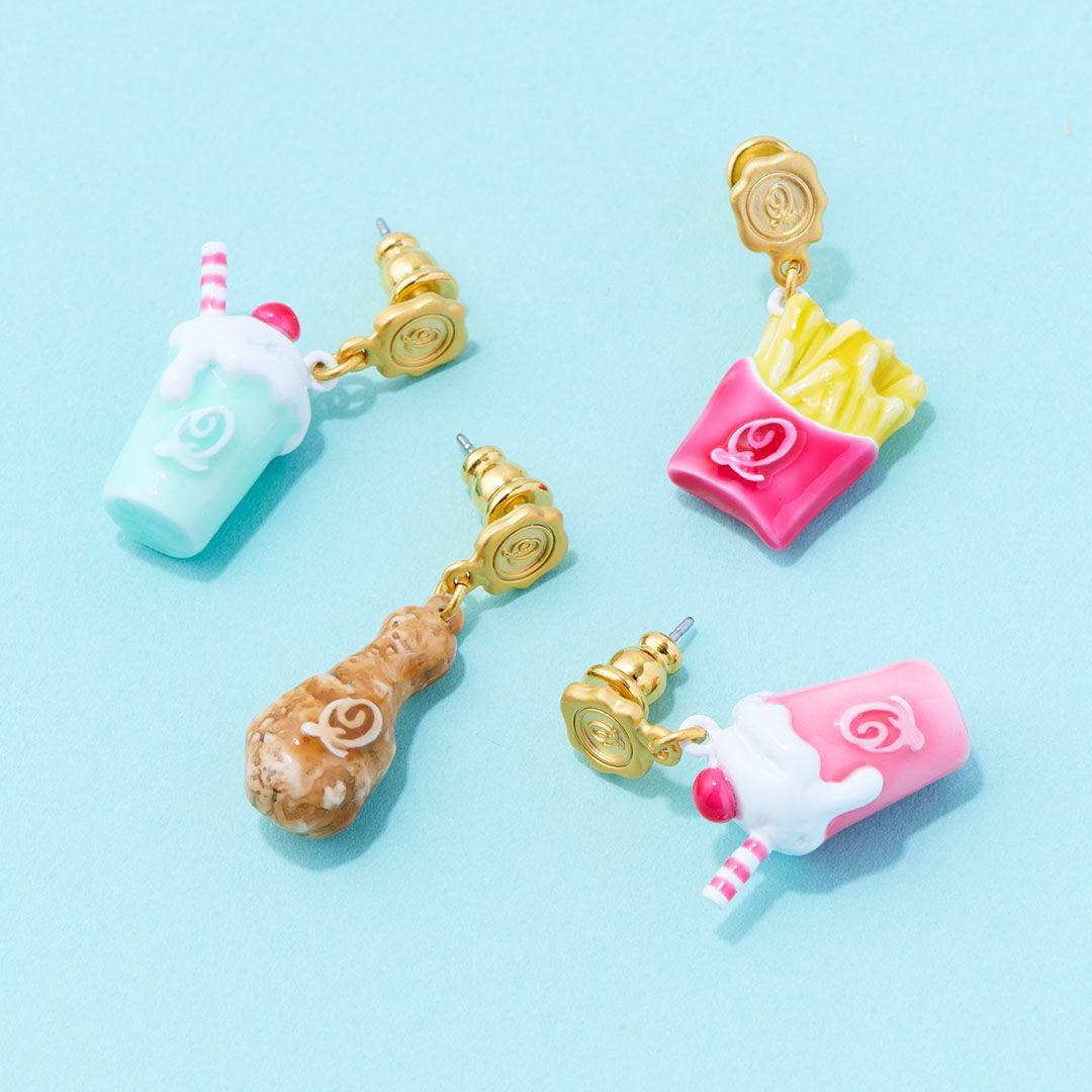 シェイク ピアス ピンク