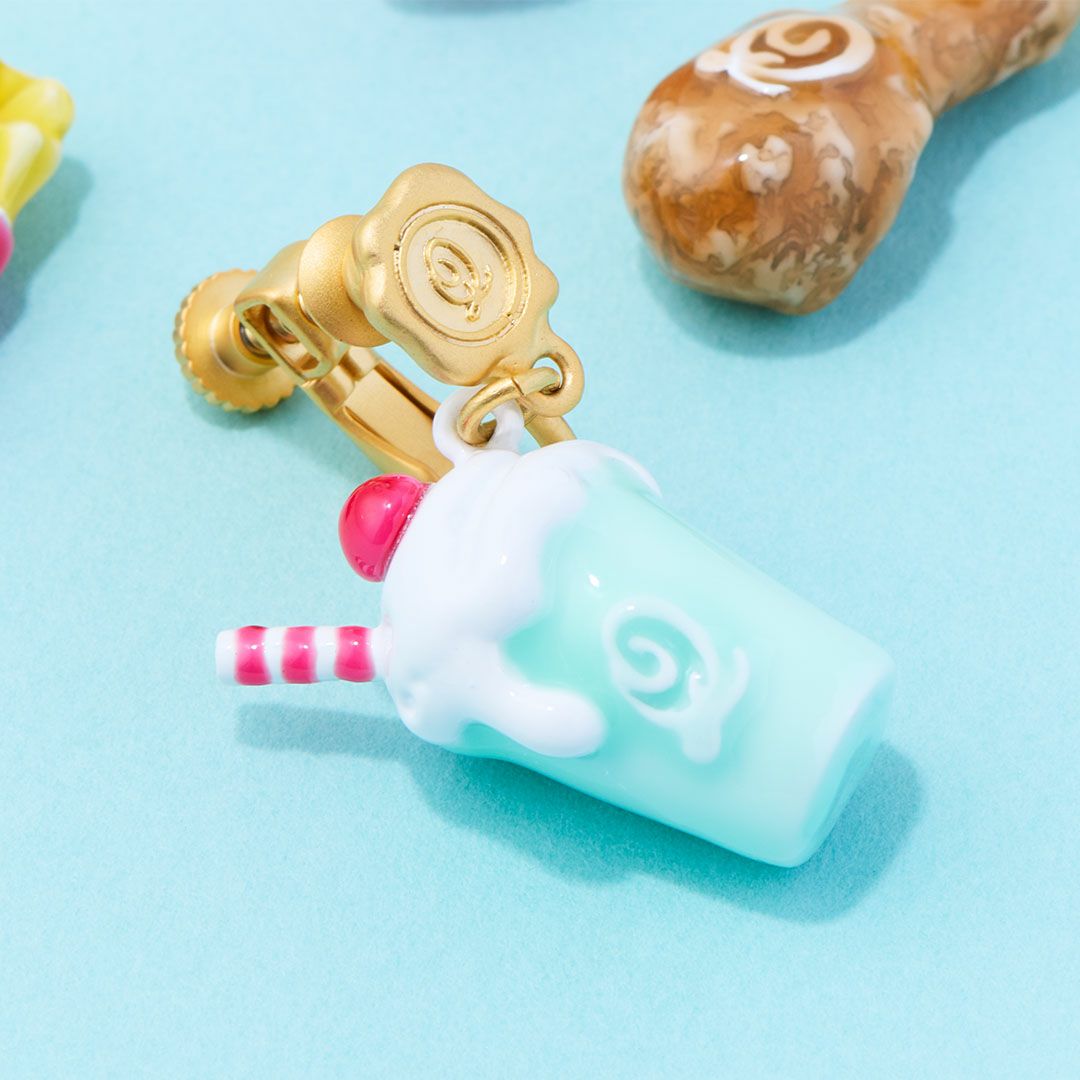 シェイク イヤリング ミント