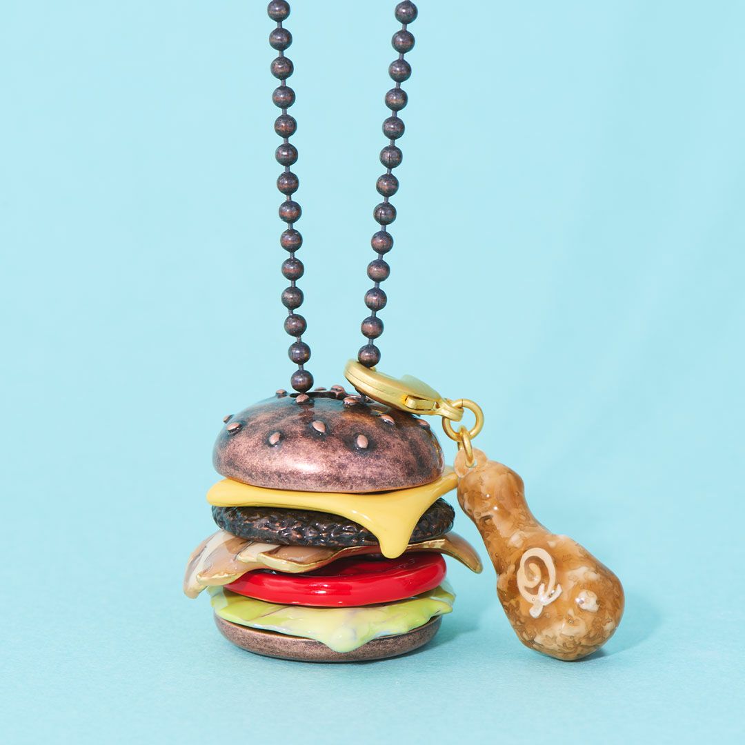 ハンバーガー フライドチキンチャーム