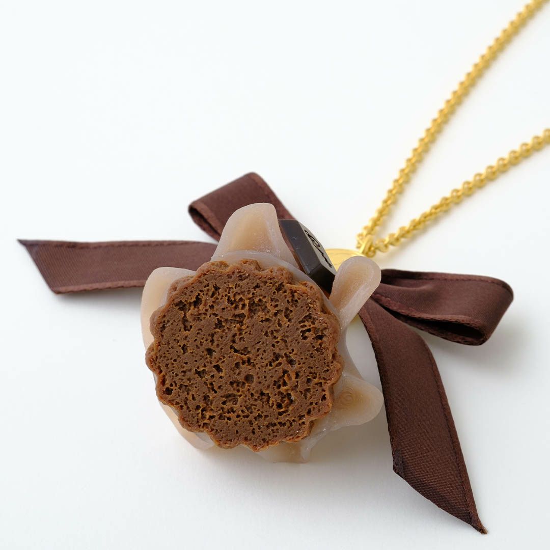 チョコレート　おばけ　ネックレス