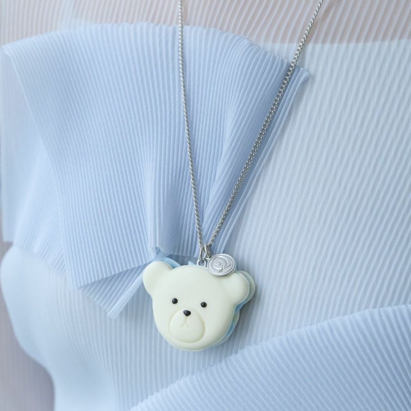 Q-pot. シロクマッカロン ネックレス シロクマッカロン ネックレス | Q-pot. ONLINE SHOP