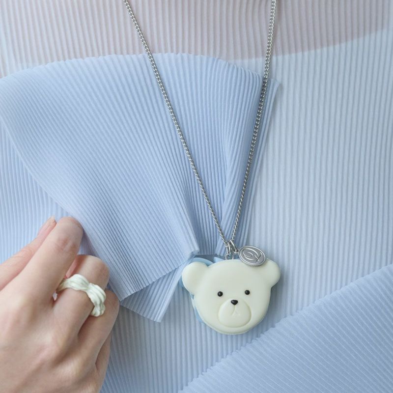 Q-pot. シロクマッカロン ネックレス シロクマッカロン ネックレス | Q-pot. ONLINE SHOP
