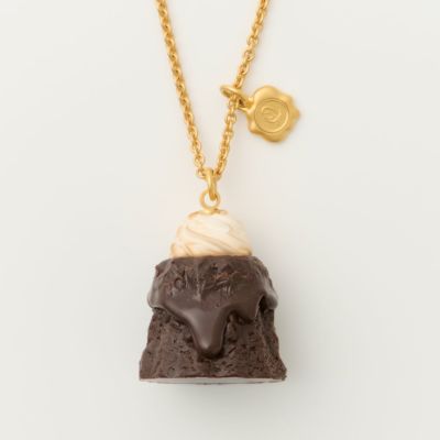 チョコレートカヌレ ネックレス