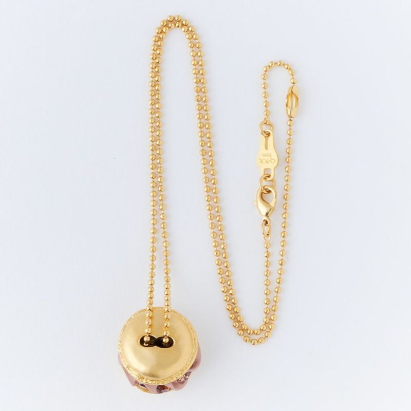 エラベルクリーミーマカロン チャーム(ゴールド) | Q-pot. ONLINE SHOP