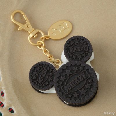 ミッキーマウス/クリームサンド ココア クッキー バッグチャーム