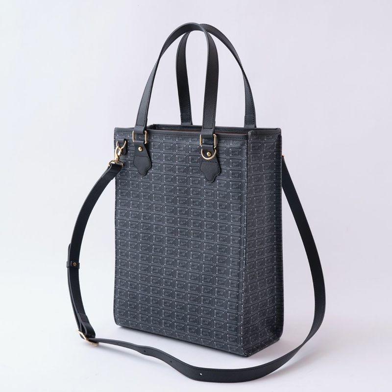 ブラックチョコレート ジップトートバッグ | Q-pot. ONLINE SHOP