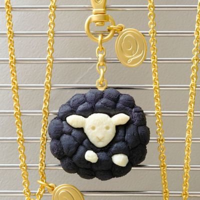【受注予約】ひつじのめいちゃん クッキー バッグチャーム（黒ひつじ） 【5月中旬以降順次お届け】