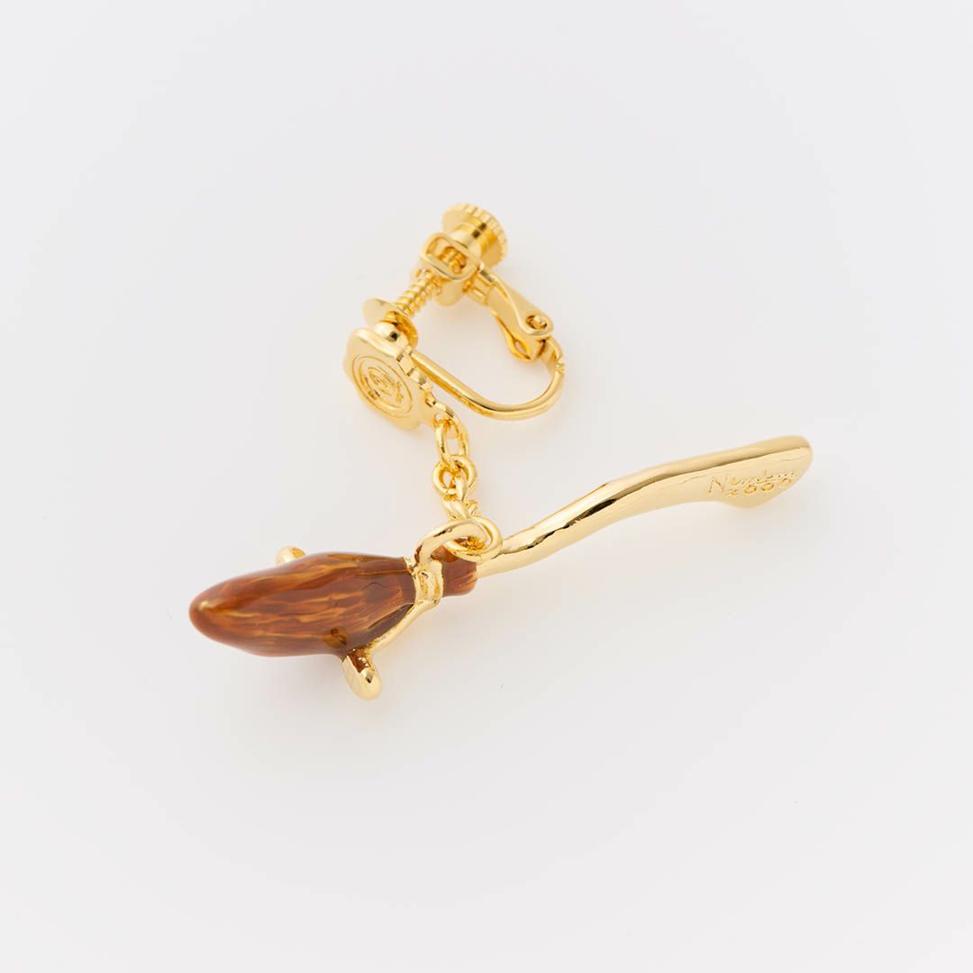 チョコレート ニンバス2000 イヤリング【ハリーポッターコラボ】 | Q