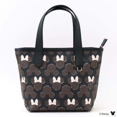 ミッキー&ミニー クリームサンド ココアクッキー ミニトートバッグ