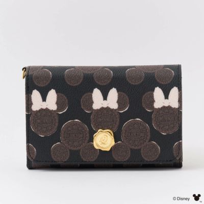 ミッキー&ミニー クリームサンド ココアクッキー ショートウォレット（財布）