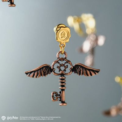 チョコレート フライングキー ピアス【ハリーポッターコラボ】