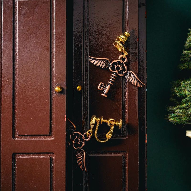 チョコレート フライングキー ピアス【ハリーポッターコラボ