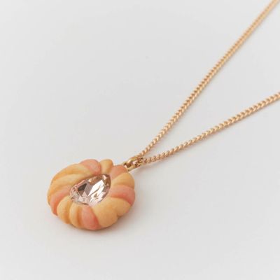 ジュエルクッキー ネックレス ローズ