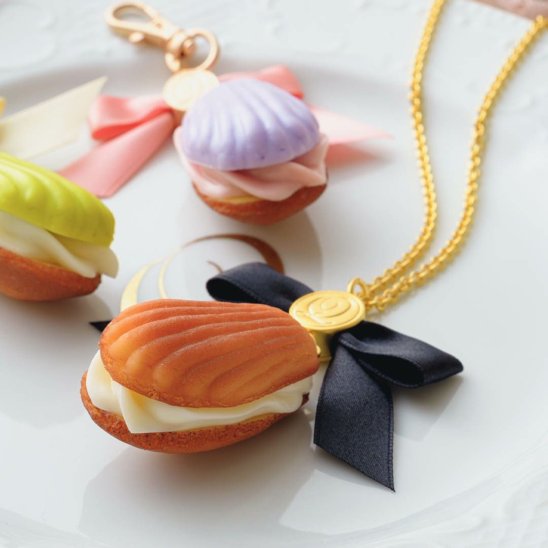 バレエコア リボン　ベージュ　ネックレス