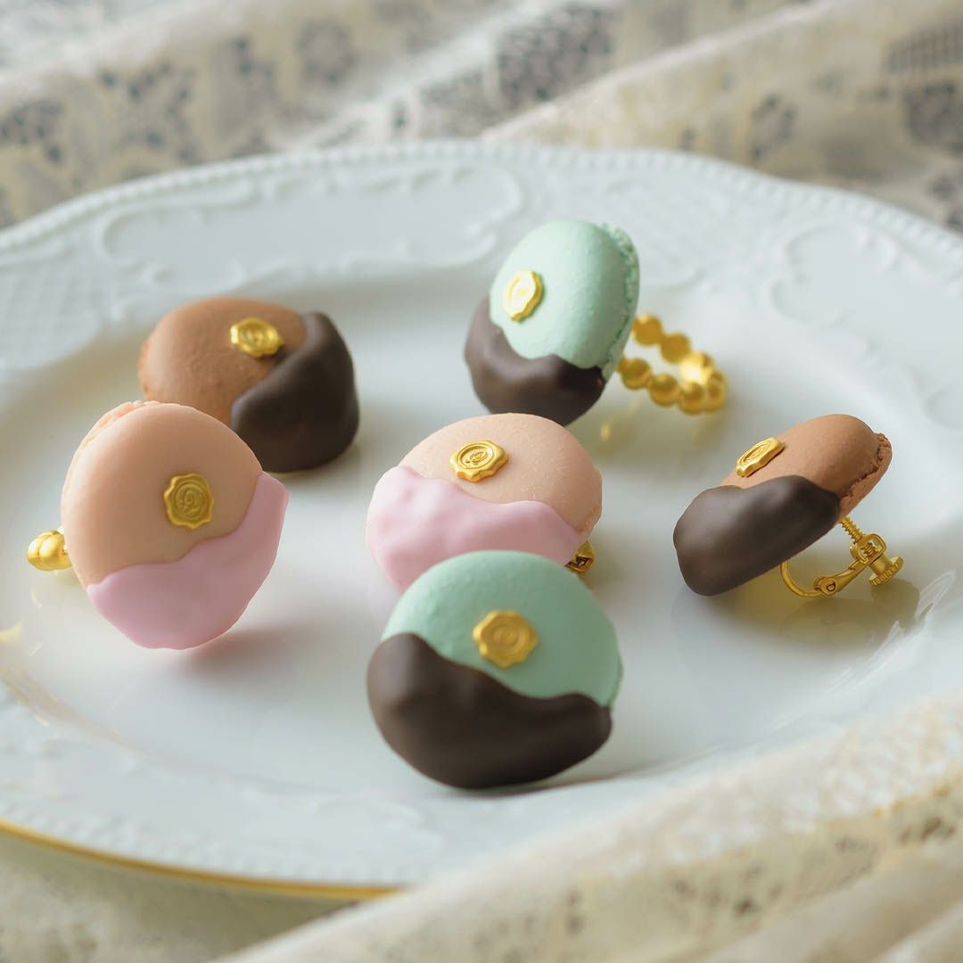チョコレートディップマカロン リング(チョコレート) | Q-pot. ONLINE SHOP