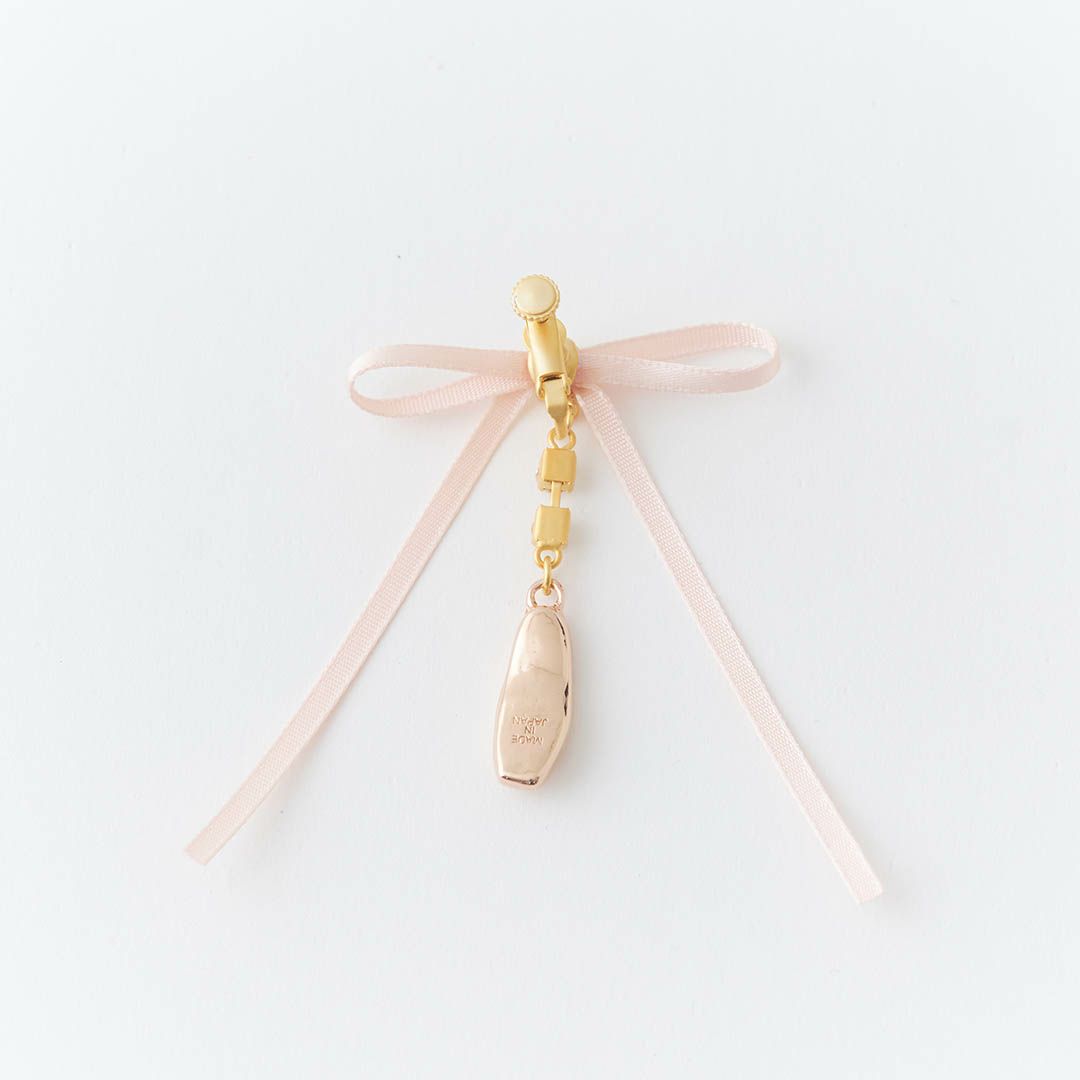 バレエコア　リボン　イヤリング