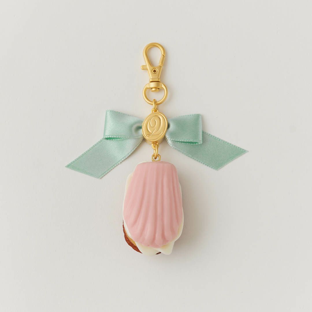 バレエコア リボン　ピンク　バッグチャーム