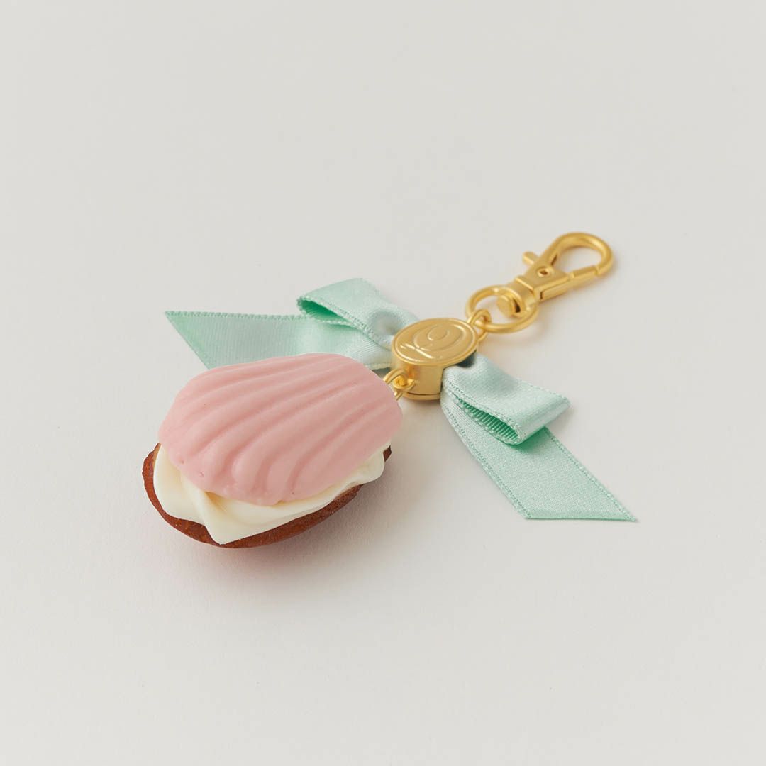 バレエコア リボン　ピンク　バッグチャーム