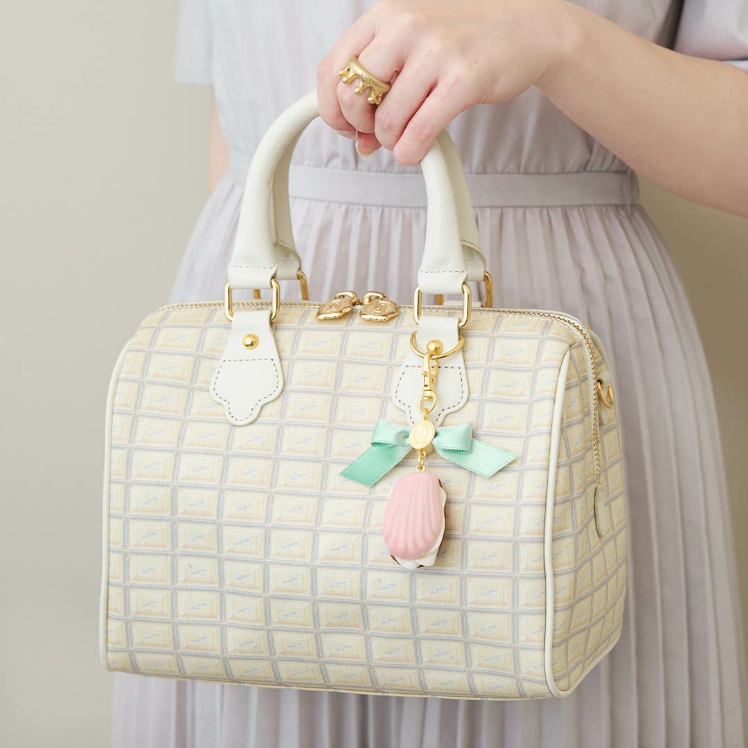 バレエコア リボン　ピンク　バッグチャーム