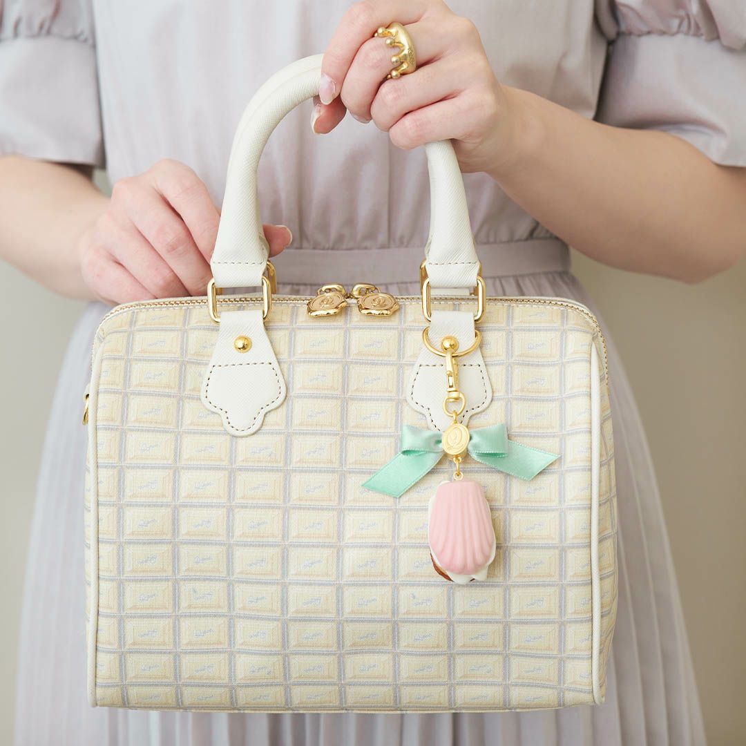 バレエコア リボン　ピンク　バッグチャーム