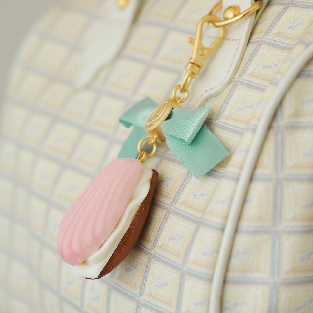 バレエコア リボン　ピンク　バッグチャーム