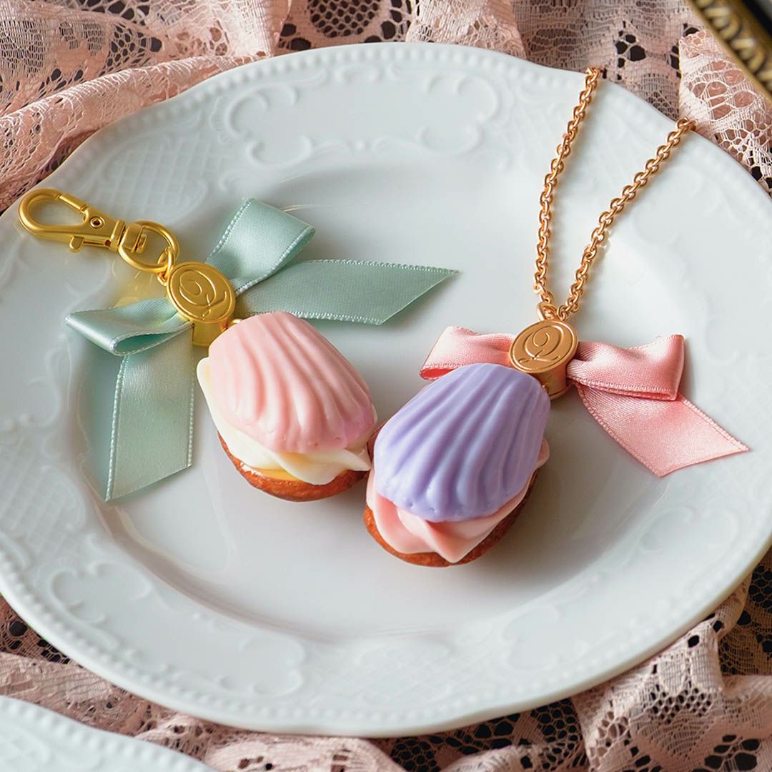 バレエコア リボン　ピンク　バッグチャーム