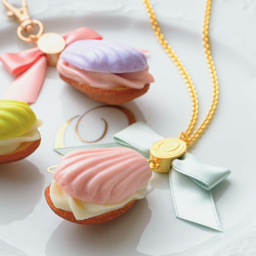 バレエコア リボン　ピンク　ネックレス