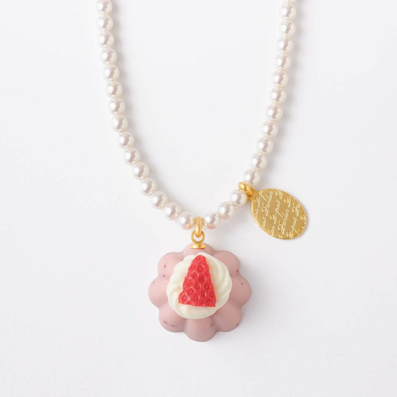 ストロベリーババロア パールネックレス | Q-pot. ONLINE SHOP