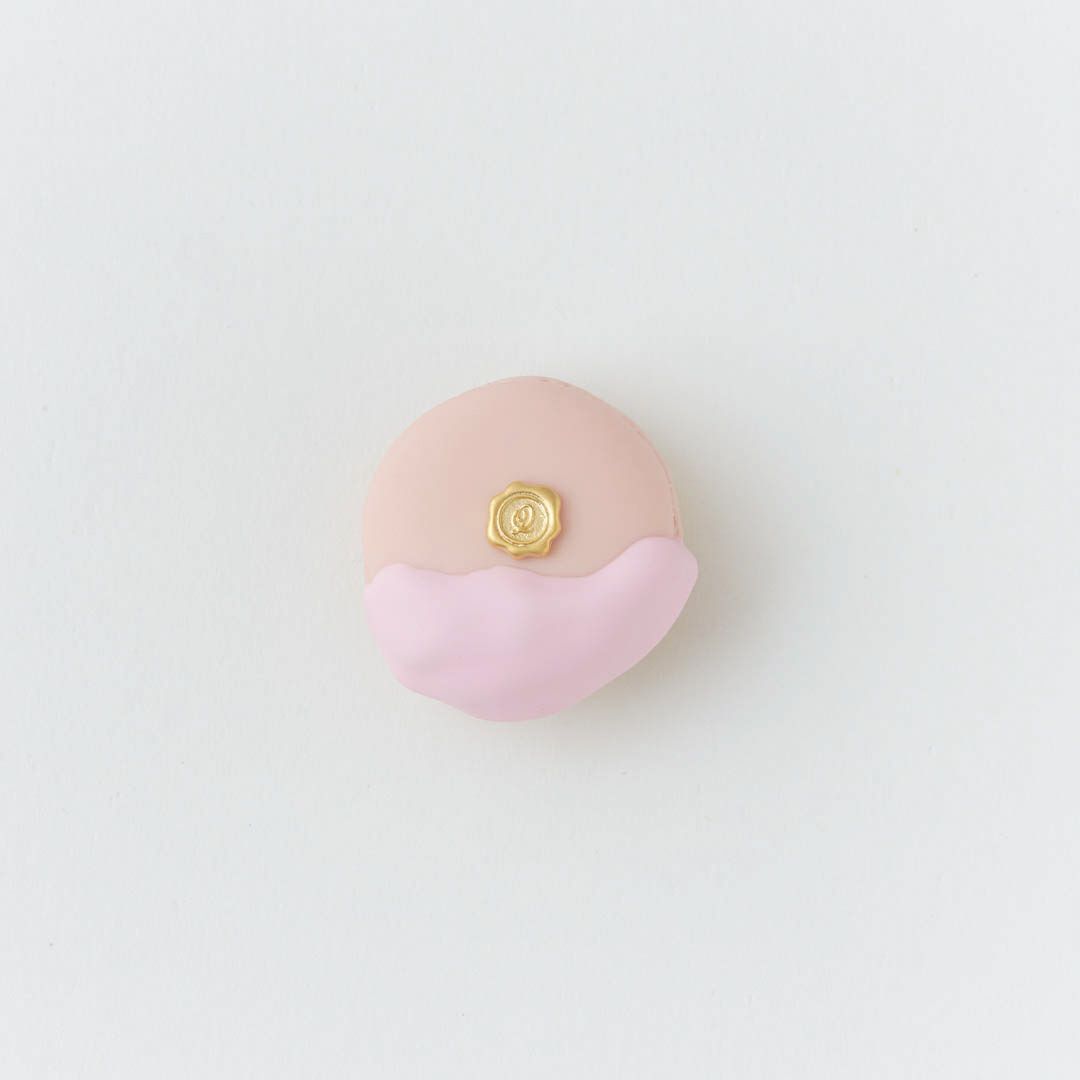 バレエコア マカロン ピンク  イヤリング