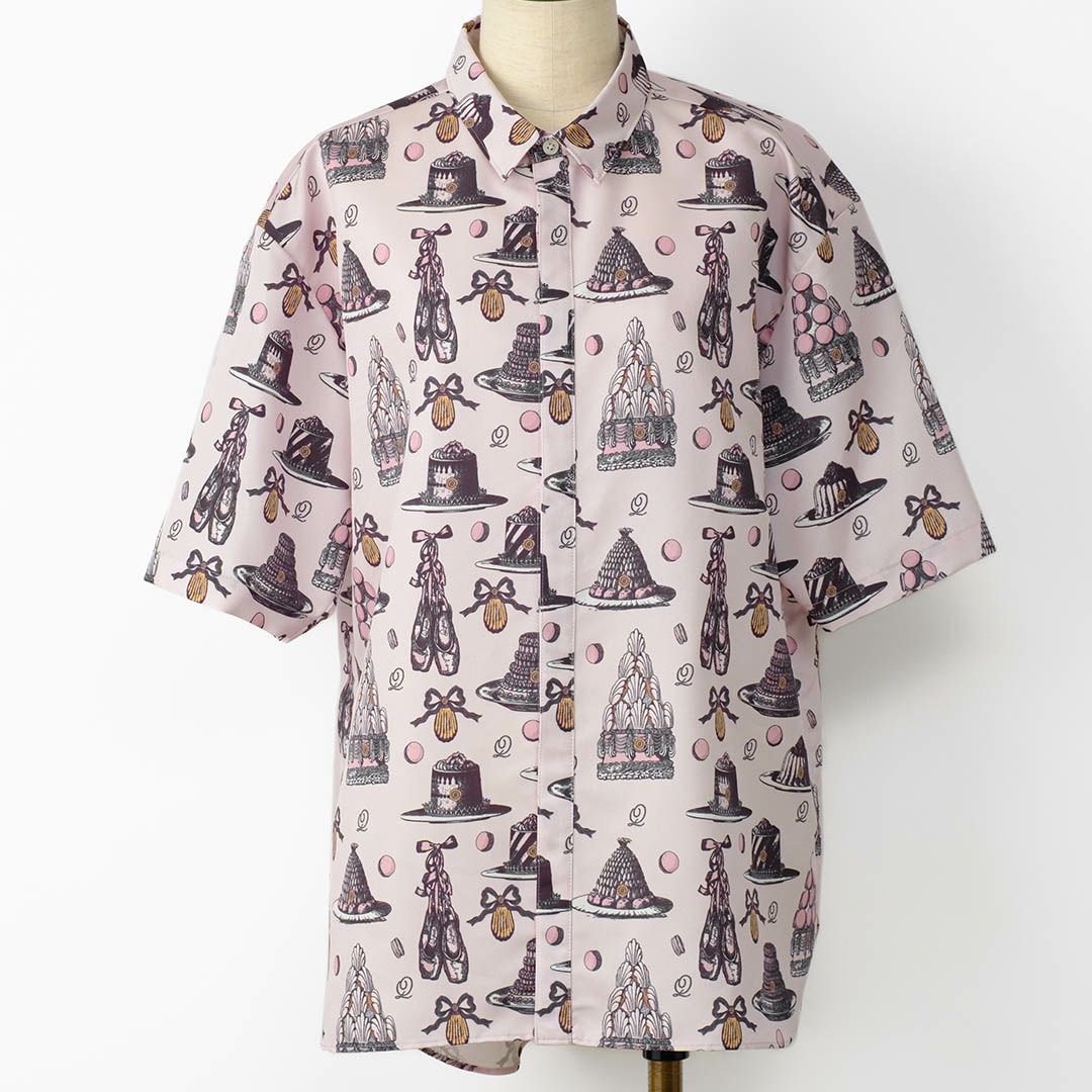 バレエコア　ピンク　シャツ