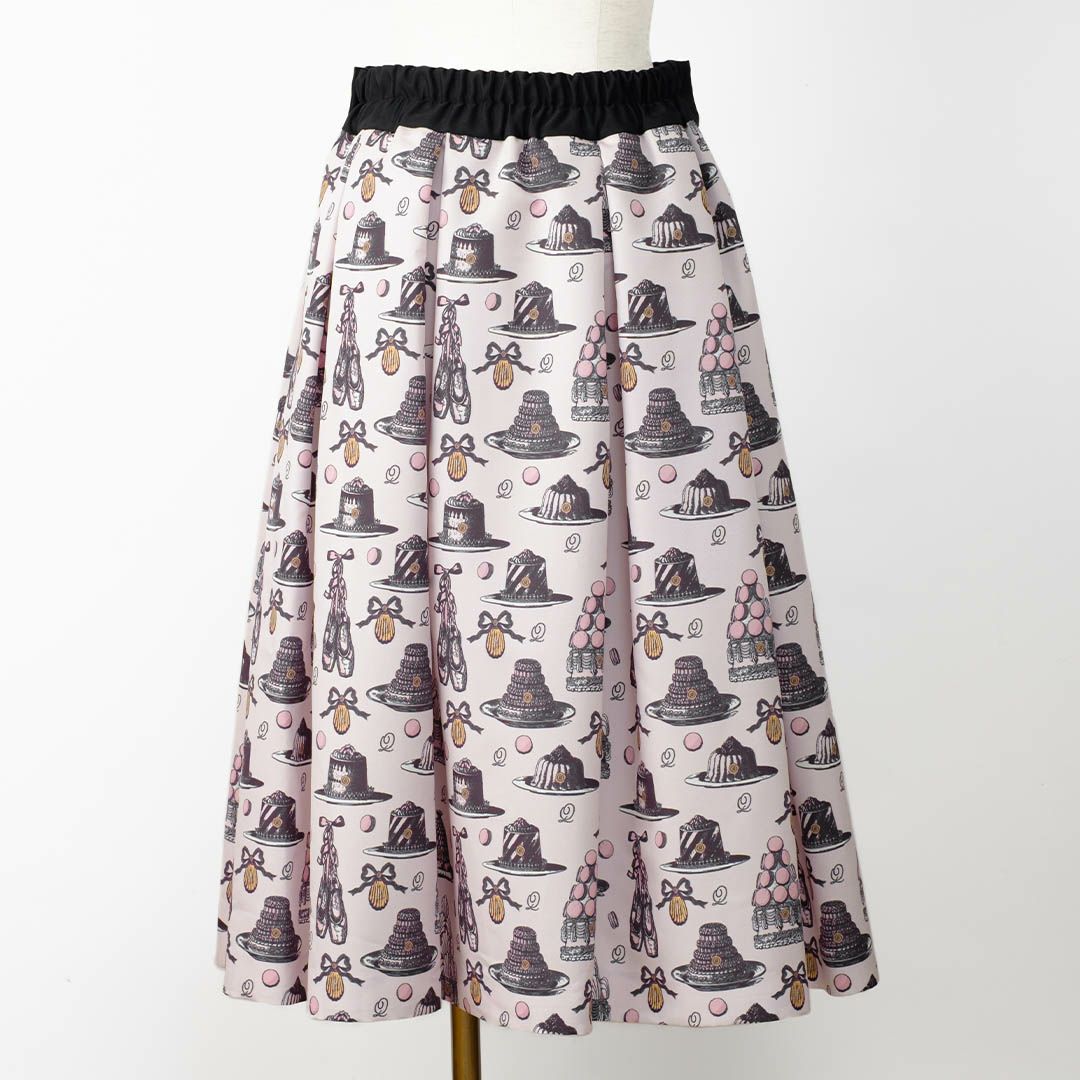 バレエコア　ピンク　スカート