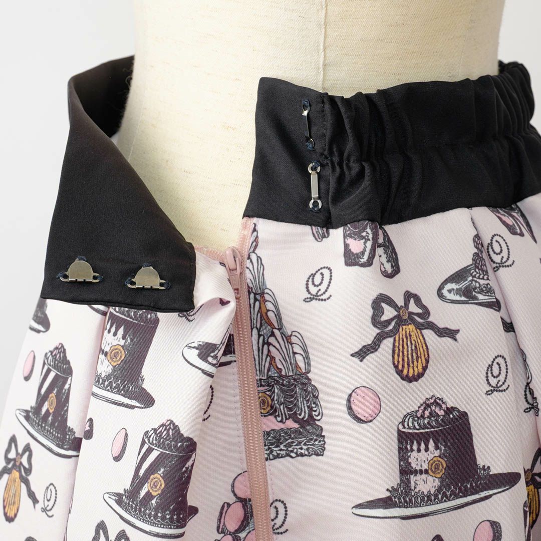 バレエコア　ピンク　スカート