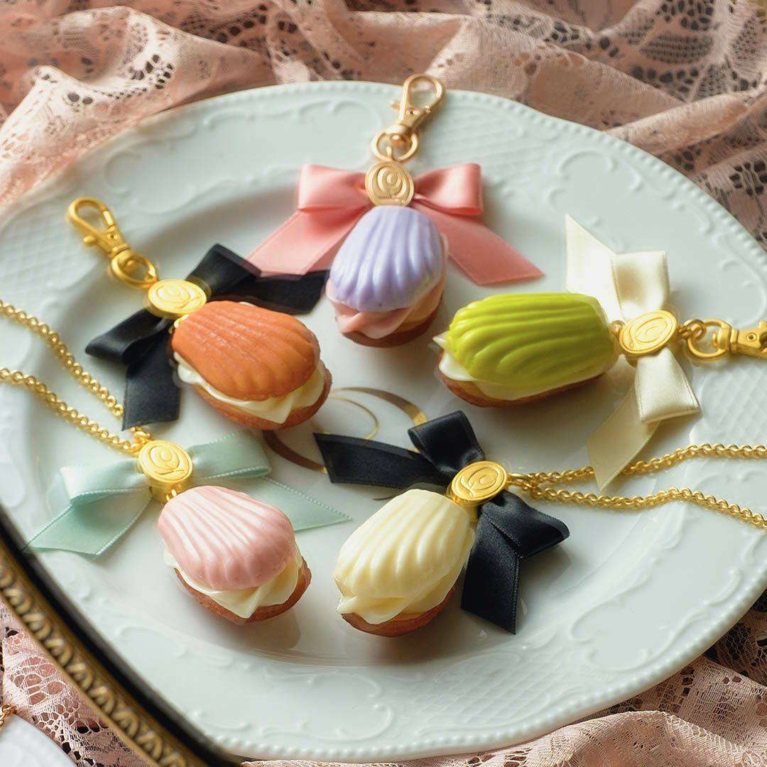 バレエコア リボン　ホワイト　ネックレス