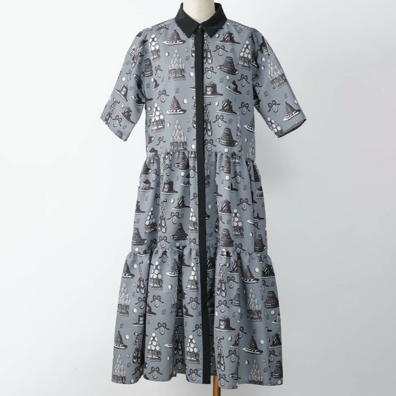 Q-pot プードル　ワンピース　【欠品あり】 Q-pot プードル ワンピース 【欠品あり】 プードル ケーキ