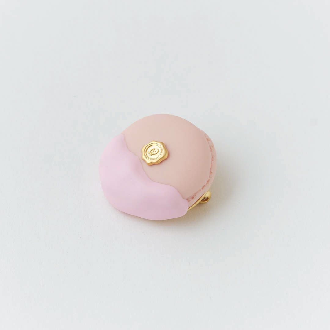 バレエコア マカロン ピンク ブローチ