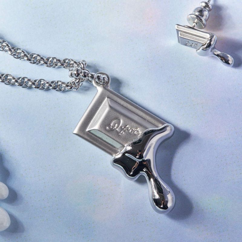 メルティーチョコレート ネックレス（シルバー） | Q-pot. ONLINE SHOP