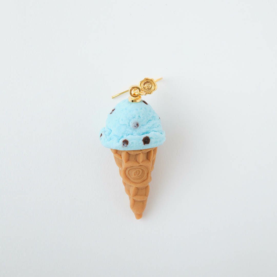 ミニミントチョコレート アイスクリーム ピアス | Q-pot. ONLINE SHOP