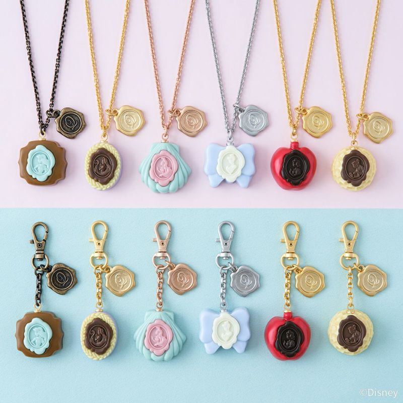 Q-POT. ディズニープリンセス シンデレラ ネックレス ペンダント シンデレラ/ショコラ ネックレス【ディズニー アクセサリー