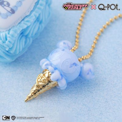 ★Q-pot★バフェネックレス★紫★ Melty Angel Heart | Q-pot. ONLINE SHOP
