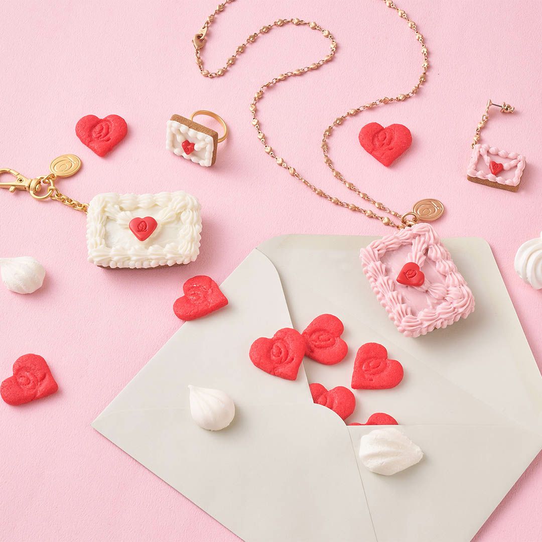 ラブレターケーキ バッグチャーム（ミルク） | Q-pot. ONLINE SHOP