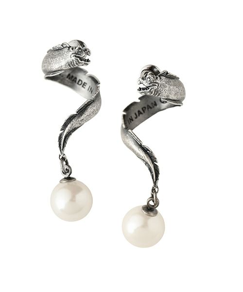 フロットサムとジェットサム ピアス（ペア）【ディズニー アクセサリー