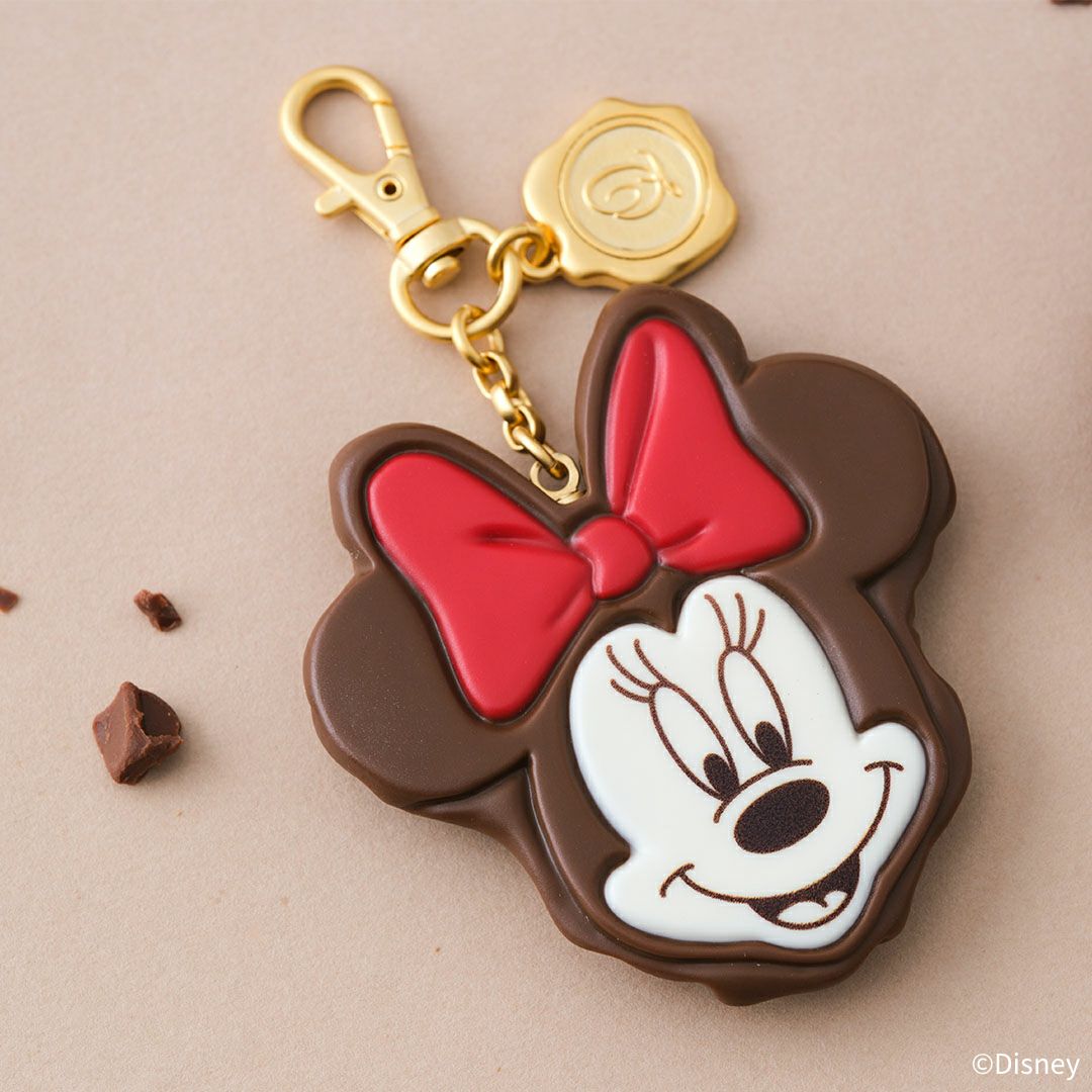 ミニーマウス / ストロベリーケーキ バッグチャーム【ディズニー