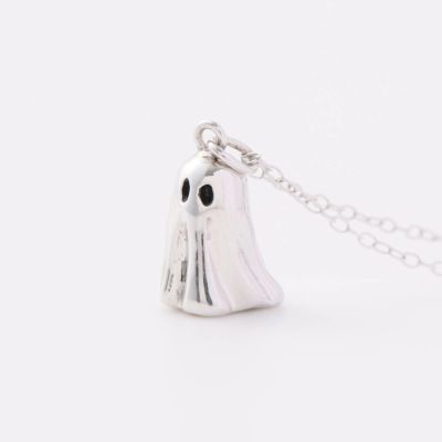 シークレットゴースト ネックレス シルバー925×ロジウムメッキ | Q-pot