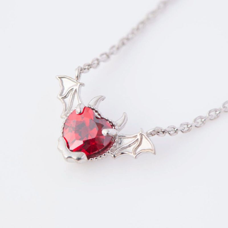 メルティー デビルハート ネックレス シルバー925×ロジウムメッキ | Q