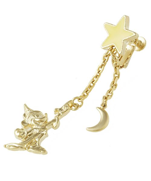 ファンタジア ミッキー/ スター イヤリング【ディズニー アクセサリー