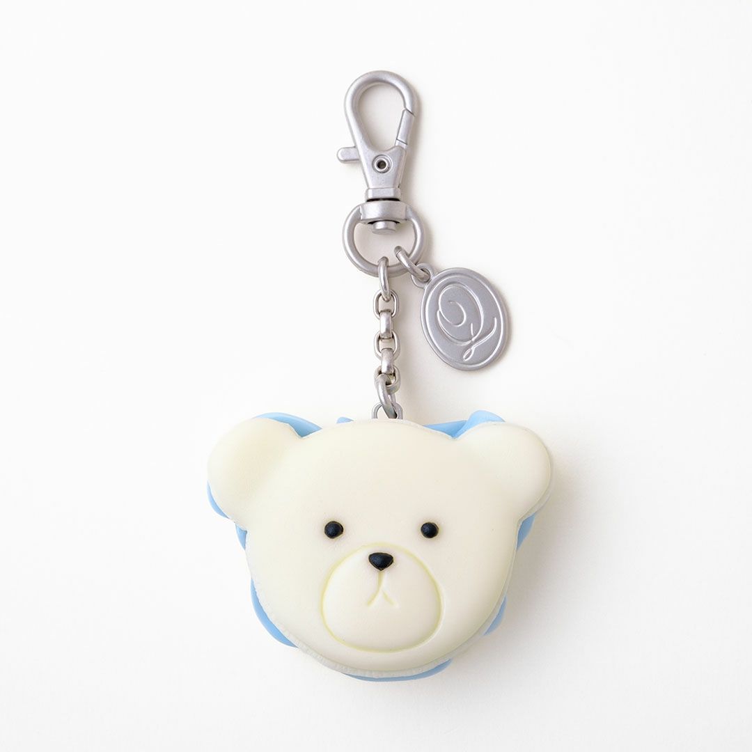 ピンクのコブタ ストロベリークッキー キーホルダー（レッドハート